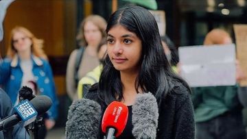 Melbourne school student and climate activist Anjali Sharma