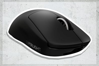 9PR: Logitech G Pro X Superlight Wireless Gaming Mouse, Black