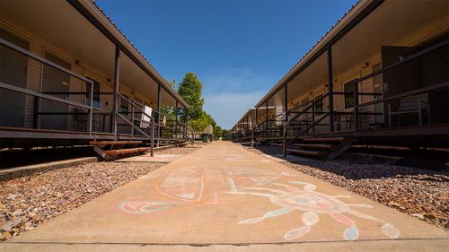 The quarantine facility in Howard Springs where returning Australians from India will be housed.