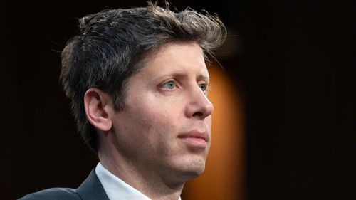 Sam Altman, Co-Founder and Chief Executive Officer, OpenAI, testifies before a Senate Committee on Commerce, Science, and Transportation hearing on Capitol Hill in Washington
