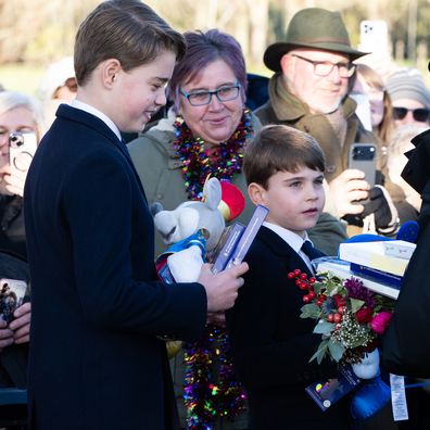 Royal family Christmas Day: Prince Louis delights with funny moment during walk  to church - 9Honey