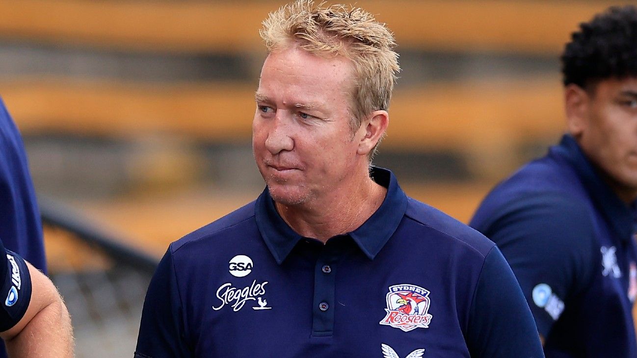 Sydney Roosters head coach Trent Robinson sidelined with COVID-19