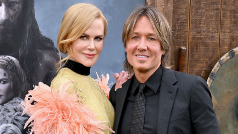 Nicole Kidman and Keith Urban attend the Los Angeles Premiere of "The Northman" at TCL Chinese Theatre on April 18, 2022 in Hollywood, California.