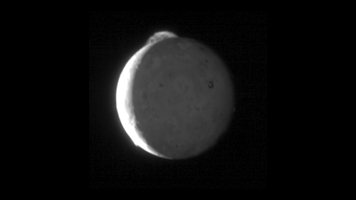New Horizons captured this spectacular plume of volcanic debris erupting from Io, a moon of Jupiter. (NASA/Johns Hopkins University Applied Physics Laboratory/Southwest Research Institute)