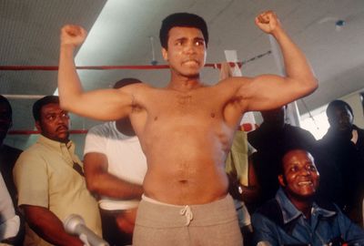 Ali was the former heavyweight champion.