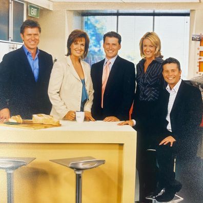 Leila McKinnon, Richard Wilkins, Tracy Grimshaw, Karl Stefanovic, Steve Jacobs, throwback photo, Instagram 