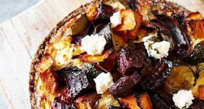 Recipe:&nbsp;<a href="http://kitchen.nine.com.au/2017/06/16/13/40/roast-vegetable-tart-with-quinoa-crust" target="_top">Roast vegetable tart with quinoa crust</a>