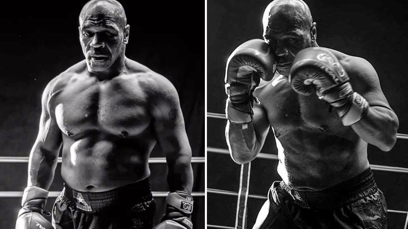 Mike Tyson shows off his physical transformation
