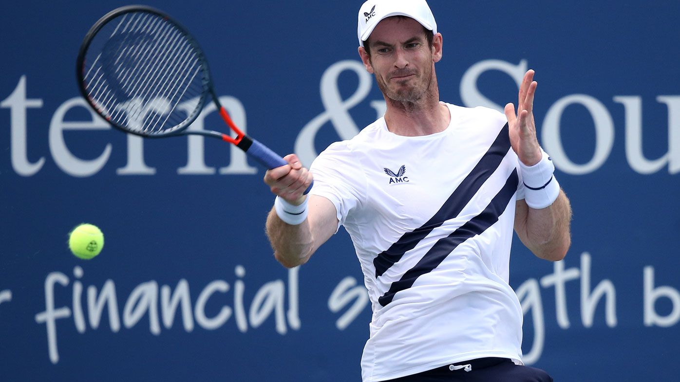 Andy Murray wins first match in nine months. (Getty)