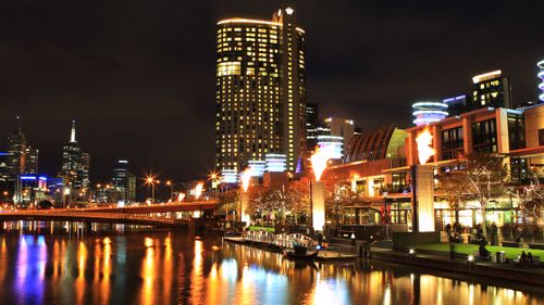 Crown casino is located at Southbank in Melbourne.