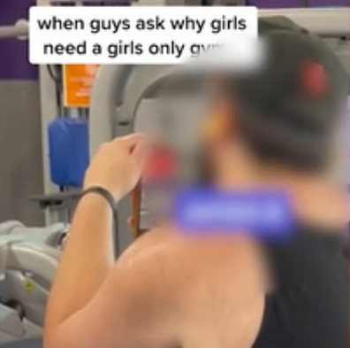 Man gym filming phone