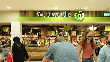 A Woolworths supermarket.