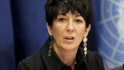 In this June 25, 2013, file photo, Ghislaine Maxwell, attends a news conference. 