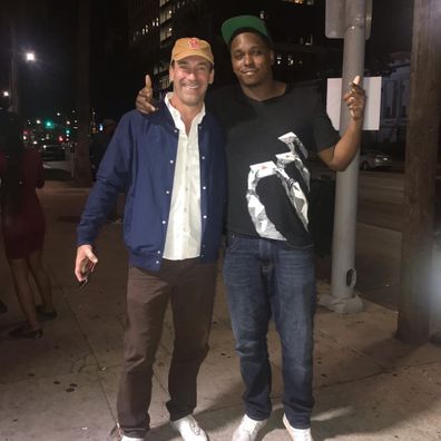 Jon Hamm and Kevin Barnett