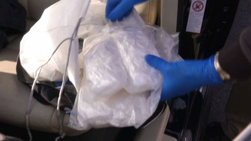 Two kilograms of the drug ice seized in Sydney’s south-west