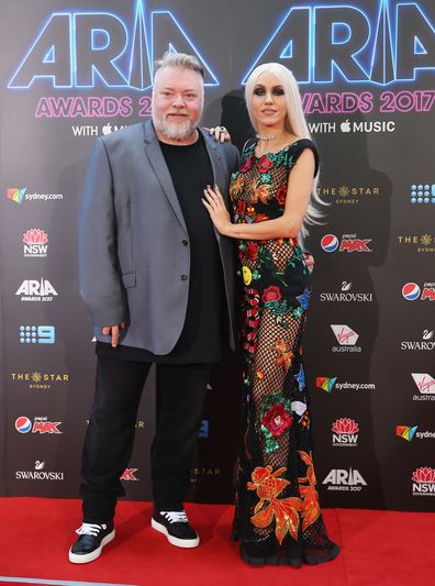 Kyle Sandilands and Imogen Anthony at the 31st Annual ARIA Awards in 2017