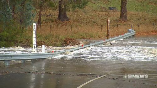 Parts of South Australia received up to 81mm of rain. Picture: 9NEWS