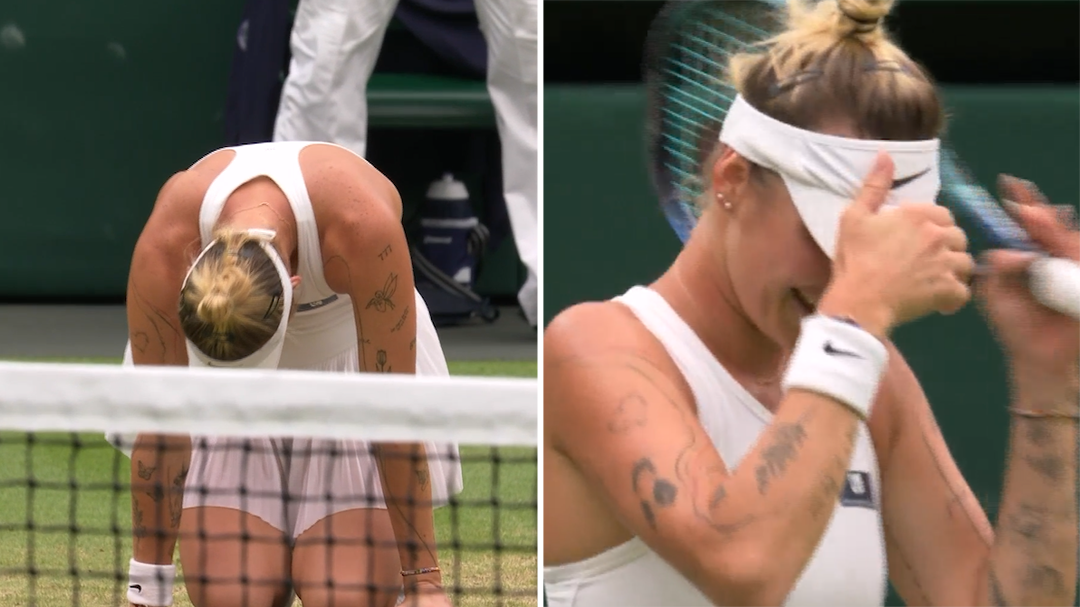 Ukraine's Svitolina loses at Wimbledon despite getting a big boost from the boisterous crowd