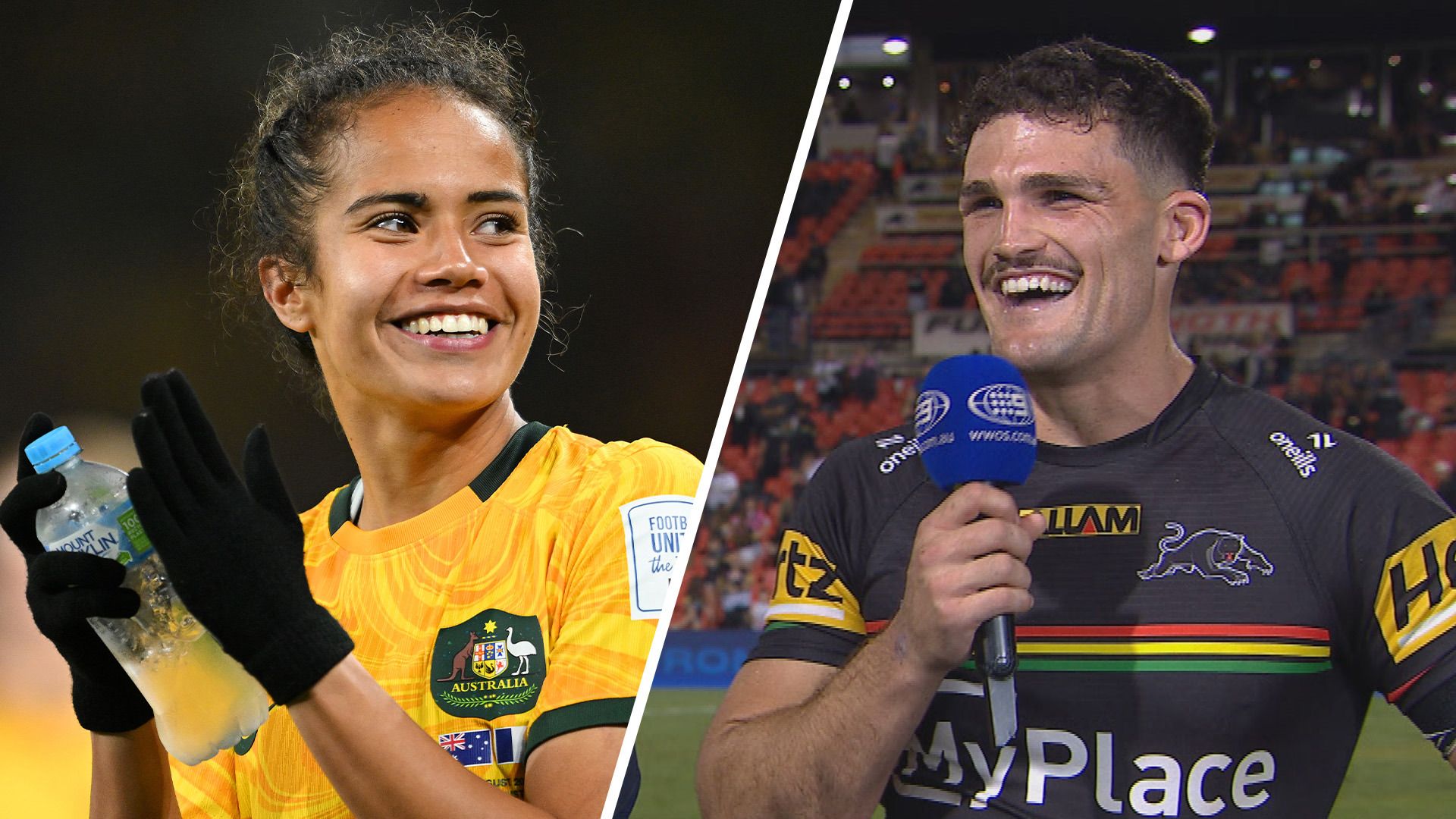 Mary Fowler Nathan Cleary split