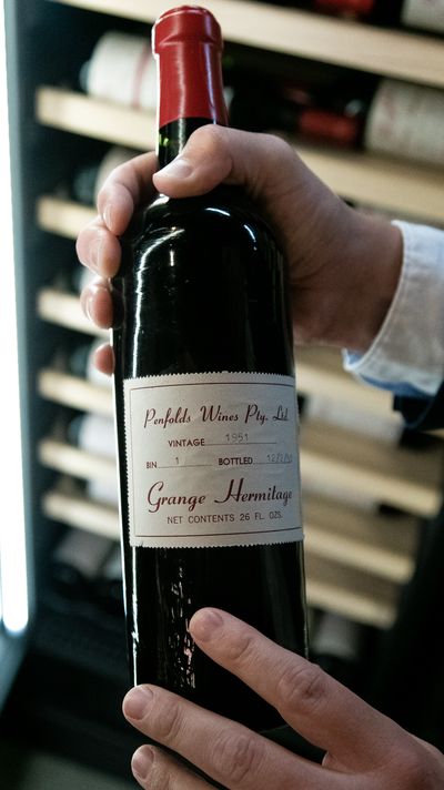 $160,000 bottle of Grange at Dan Murphy's new Cellar store