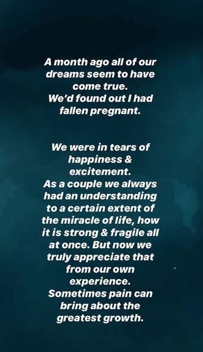 The Veronicas, Lisa Origliasso, husband, Logan Huffman, miscarriage, Instagram post