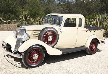 In what year did the world's first ute roll off Ford's assembly line in Geelong?