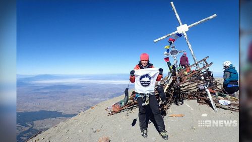 She is the first woman to complete the Seven Seven challenge. (9NEWS)