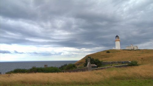 The island is in south-west Scotland. (9NEWS)