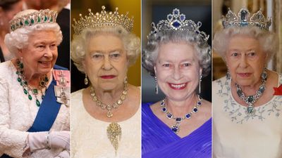 The magnificent tiaras worn by Queen Elizabeth II