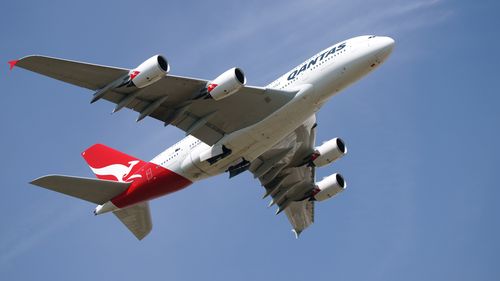 Avião Qantas
