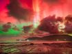 Geomagnetic storm lights up Australian night