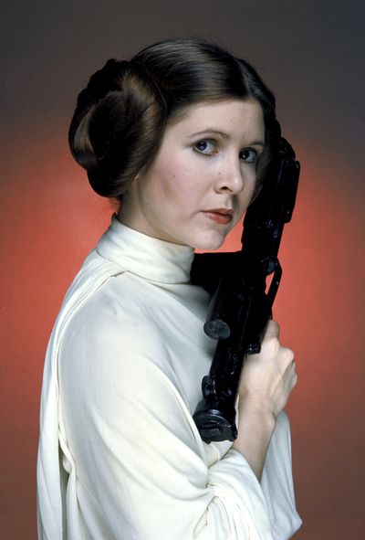 Carrie Fisher as Princess Leia: Then