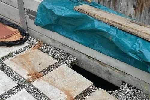 Buracos nos quintais de Melbourne