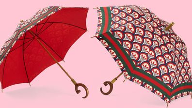 The new Adidas x Gucci $2343 umbrella has sparked outrage in China over the fact that it isn't waterproof