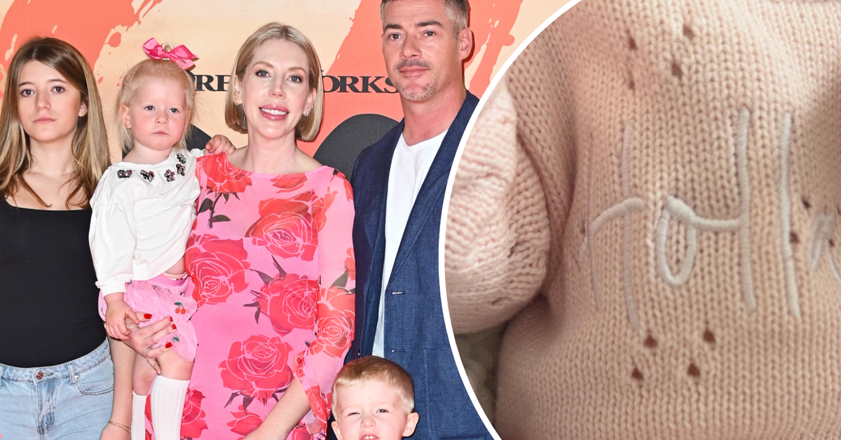 Comedian Katherine Ryan welcomes her fourth baby in just 45 minutes as she reveals her unique name