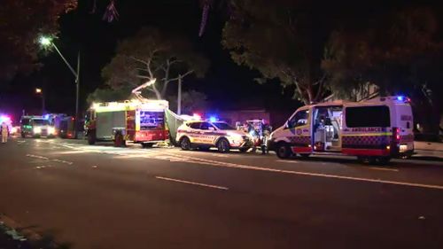 The 32-year-old woman died at the scene. (9NEWS)
