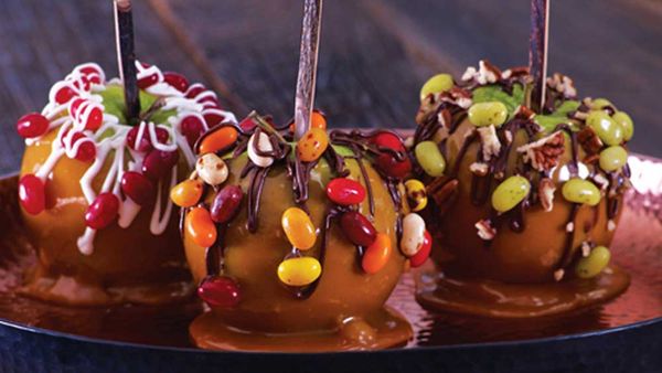 Jelly Belly Christmas caramel apples