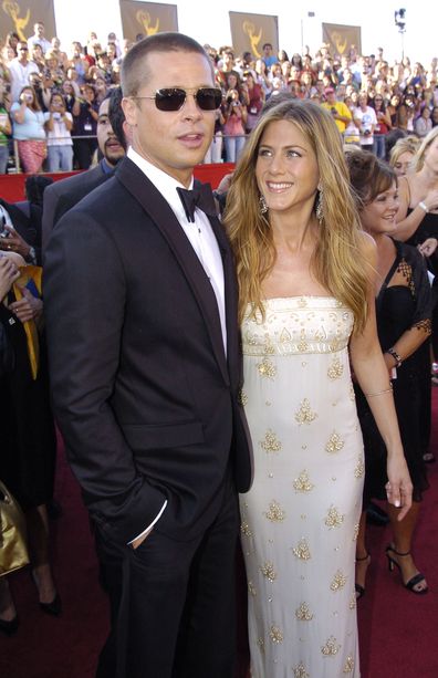 Brad Pitt and Jennifer Aniston 