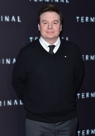 Mike Myers attends the premiere of Terminal in Hollywood in 2018.