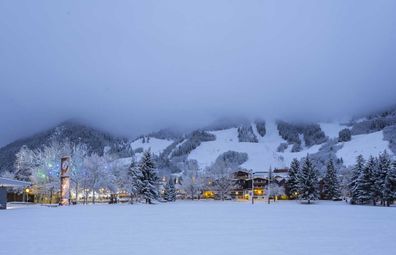 Aspen Mountains and town