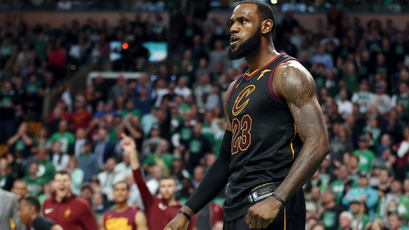 LeBron James carries under-powered Cleveland Cavaliers to NBA finals with game seven win over Boston Celtics