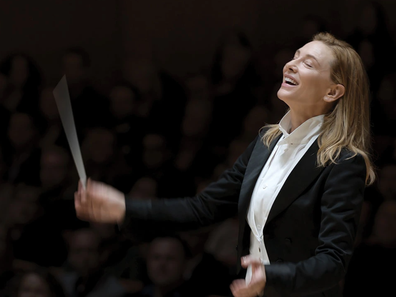 Cate Blanchett in drama, musical Tár.