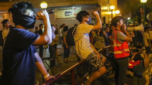 Hong Kong masked protests 4