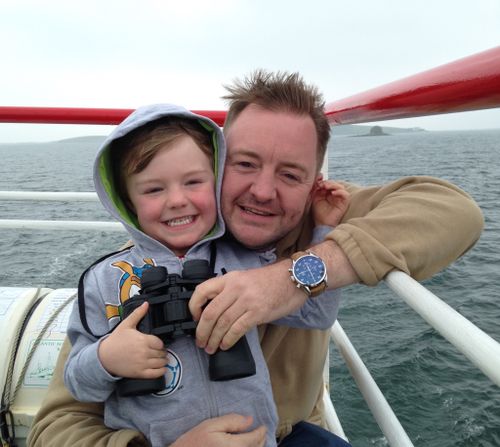 Lee Moran spoke of his emptiness after the death of his son. Picture: Supplied
