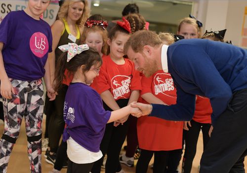 Prince Harry is becoming more popular among his young fans. (AAP)