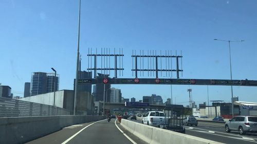 Gantries across the city have been left bare as a result of the audit.