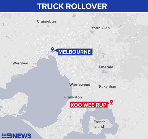 Koo Wee Rup is 63 km south-east of Melbourne.