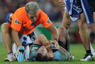 Gallen is in doubt for Origin II as a result of the Papalii shot. (Getty)