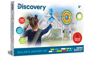Discovery Bullseye Outdoor Archery Set. Credit: Target