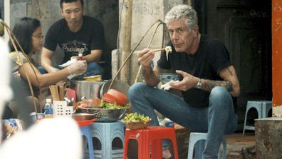 Singular culinary storyteller Anthony Bourdain, who tragically took his life at the age of 61.
